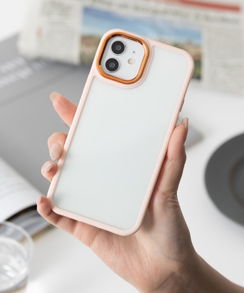 emonique（エモニーク）の「マット/メタリックコントラスト フレーム 耐衝撃 iPhoneケース カバー【se/11/11pro/12/12pro/13/14/14pro/12mini/13mini/15/15pro対応】（スマホケース/カバー・レディース・ブラック/ダークパープル/ブルー/パープル/レッド/ピンク/グリーン・iPhone 7/8/SE(第2/第3世代)/iPhone 11/iPhone 11 Pro/iPhone 12/iPhone 12 Pro/iPhone 13/iPhone 14/iPhone 14 Pro/iPhone 15 Pro/iPhone 15）」の17枚目の写真