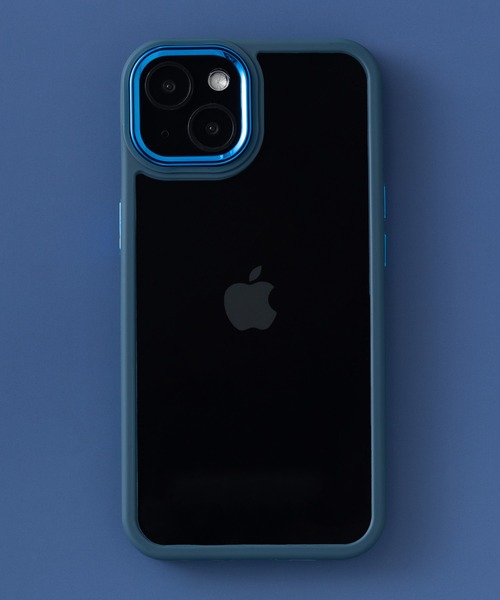 emonique（エモニーク）の「マット/メタリックコントラスト フレーム 耐衝撃 iPhoneケース カバー【se/11/11pro/12/12pro/13/14/14pro/12mini/13mini/15/15pro対応】（スマホケース/カバー・レディース・ブラック/ダークパープル/ブルー/パープル/レッド/ピンク/グリーン・iPhone 7/8/SE(第2/第3世代)/iPhone 11/iPhone 11 Pro/iPhone 12/iPhone 12 Pro/iPhone 13/iPhone 14/iPhone 14 Pro/iPhone 15 Pro/iPhone 15）」の20枚目の写真