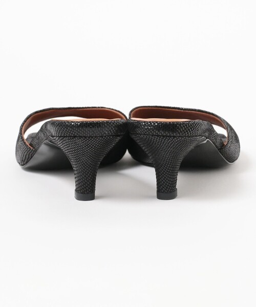 Ray BEAMS（レイビームス）の「Ray BEAMS / ラウンド カット ミュール（サンダル・レディース・ブラック/グリーン・37/38/39/36）」の9枚目の写真