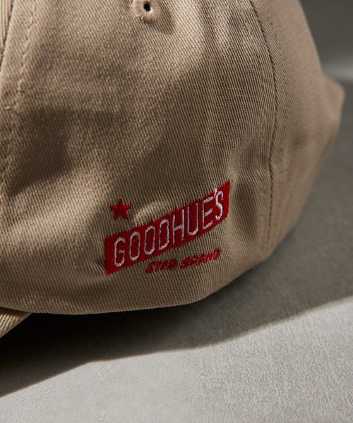 SETUP7（セットアップセブン）の「【GOODHUE'S】MAISONCLUB 別注embroidery classic low cap（キャップ・メンズ・ホワイト/ベージュ/ブルー/ブラック・FREE）」の7枚目の写真