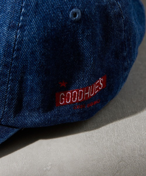 SETUP7（セットアップセブン）の「【GOODHUE'S】MAISONCLUB 別注embroidery classic low cap（キャップ・メンズ・ホワイト/ベージュ/ブルー/ブラック・FREE）」の8枚目の写真