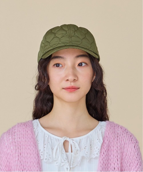 kaorinomori（カオリノモリ）の「kaorinomori ケイティキャップ / カオリノモリ（キャップ・レディース・オリーブ/ライラック/ホワイト・FREE）」の11枚目の写真