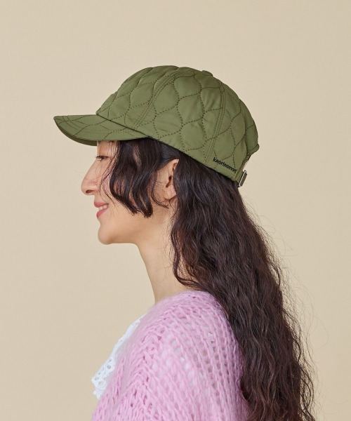 kaorinomori（カオリノモリ）の「kaorinomori ケイティキャップ / カオリノモリ（キャップ・レディース・オリーブ/ライラック/ホワイト・FREE）」の13枚目の写真