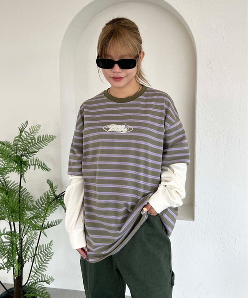 sedacle（セダクル）の「レイヤードライクアソートロンT（Tシャツ/カットソー・メンズ・ブラック/カーキ/ネイビー・LARGE/MEDIUM）」の15枚目の写真