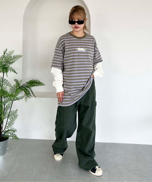sedacle（セダクル）の「レイヤードライクアソートロンT（Tシャツ/カットソー・メンズ・ブラック/カーキ/ネイビー・LARGE/MEDIUM）」の19枚目の写真