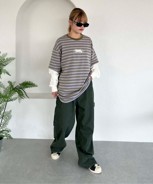 sedacle（セダクル）の「レイヤードライクアソートロンT（Tシャツ/カットソー・メンズ・ブラック/カーキ/ネイビー・LARGE/MEDIUM）」の21枚目の写真