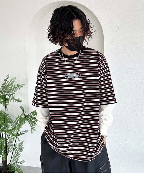 sedacle（セダクル）の「レイヤードライクアソートロンT（Tシャツ/カットソー・メンズ・ブラック/カーキ/ネイビー・LARGE/MEDIUM）」の11枚目の写真