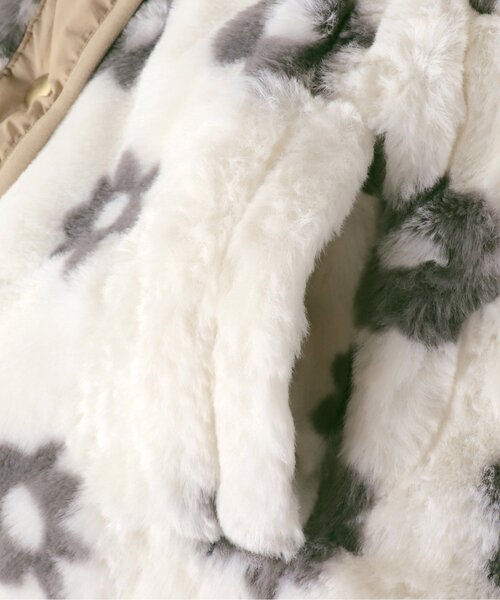 apres les cours（アプレレクール）の「ウエストリボンリバーシブルキルトアウター（その他アウター・キッズ・ブラウン/ベージュ・100/130/90/80/110/120/140）」の14枚目の写真