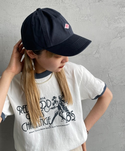 DANTON（ダントン）の「[DANTON/ダントン] ワンポイントロゴ 6パネルキャップ（キャップ・レディース・ベージュ/アイボリー/グリーン/ブラック/ネイビー・F）」の5枚目の写真