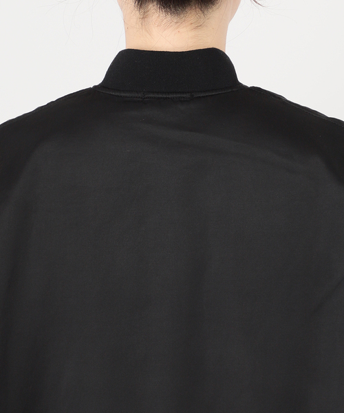 AP STUDIO(エーピーストゥディオ)の「Rayon cotton MA-1(MA-1・レディース・ブラック・FREE)」の19枚目の写真