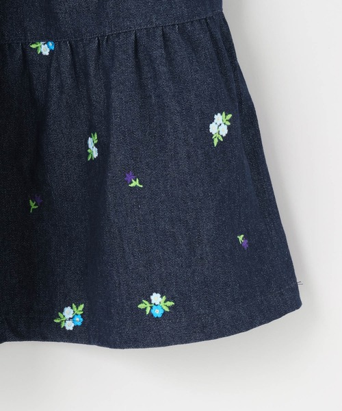 LOWRYS FARM（ローリーズファーム）の「シシュウティアードジャンバースカート　977093（ジャンパースカート・キッズ・ブラック/ネイビー・110cm/120cm/130cm/140cm/150cm）」の8枚目の写真