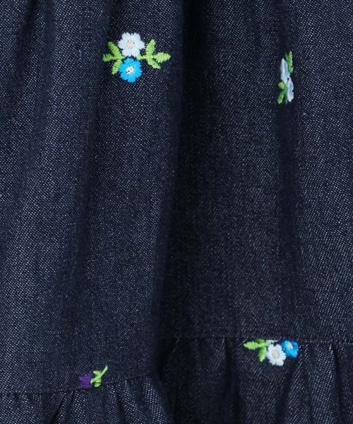 LOWRYS FARM（ローリーズファーム）の「シシュウティアードジャンバースカート　977093（ジャンパースカート・キッズ・ブラック/ネイビー・110cm/120cm/130cm/140cm/150cm）」の9枚目の写真