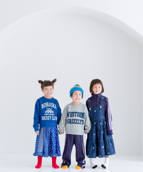 LOWRYS FARM（ローリーズファーム）の「シシュウティアードジャンバースカート　977093（ジャンパースカート・キッズ・ブラック/ネイビー・110cm/120cm/130cm/140cm/150cm）」の15枚目の写真