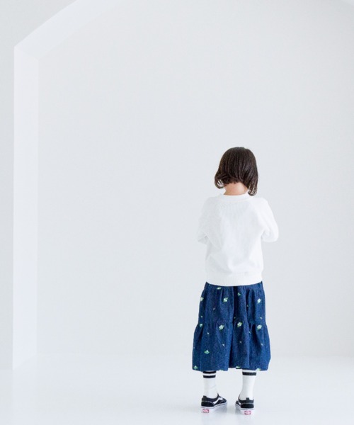 LOWRYS FARM（ローリーズファーム）の「シシュウティアードジャンバースカート　977093（ジャンパースカート・キッズ・ブラック/ネイビー・110cm/120cm/130cm/140cm/150cm）」の19枚目の写真