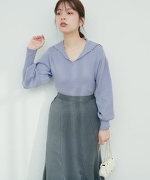 WEB限定/osono衿にもなる2WAYパールタートル
