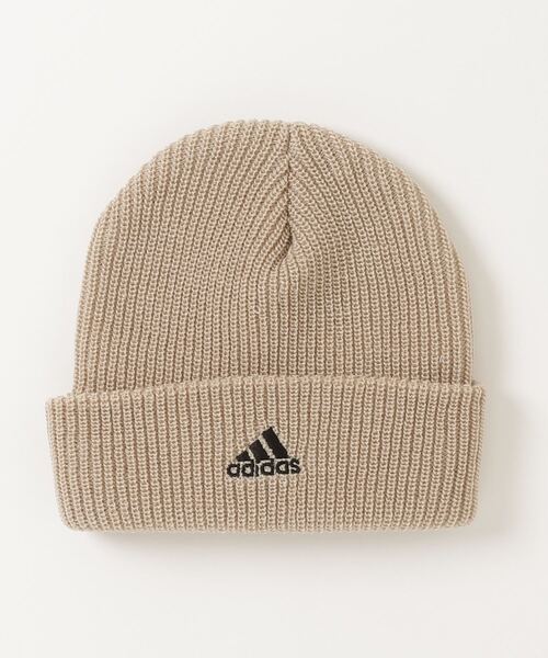 adidas(アディダス)の「adidas/アディダス キッズ ビーニー ニット帽 ADM BOS AC WATCH 234011003(ニットキャップ/ビーニー・キッズ・ピンク/ブラック/ベージュ/グリーン/ホワイト/グレー・FREE)」の4枚目の写真