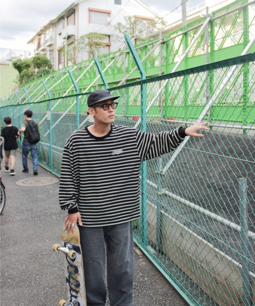 Border Long Tee（Tシャツ/カットソー）｜centimeter（センチ
