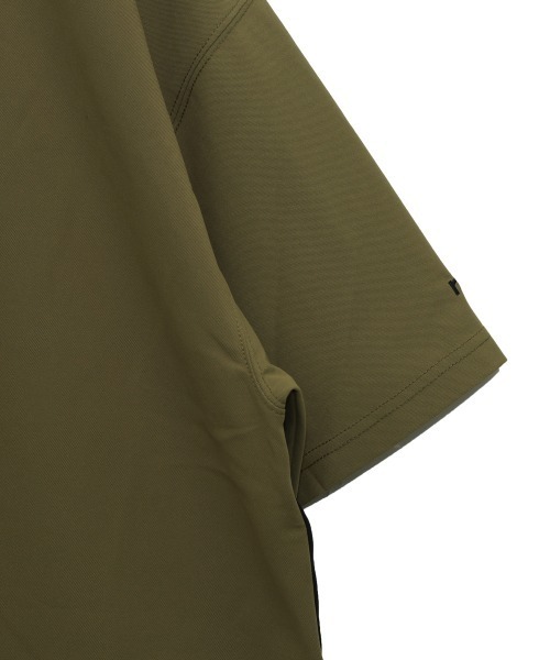 renoma GOLF（レノマゴルフ）の「BIG LOGO POLO SHIRT（ポロシャツ・メンズ・ブラック/ベージュ・S/M/L）」の14枚目の写真