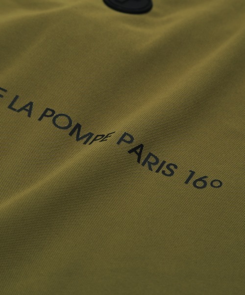 renoma GOLF（レノマゴルフ）の「BIG LOGO POLO SHIRT（ポロシャツ・メンズ・ブラック/ベージュ・S/M/L）」の16枚目の写真