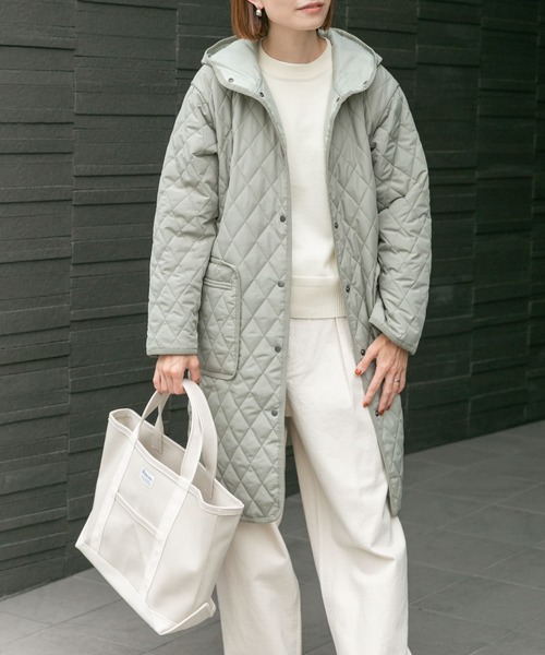 FORK&SPOON(フォークアンドスプーン)の「『洗濯可』FORK&SPOON ウーステッドヤーンクルーネックニット(ニット/セーター・レディース・ブルー系その他/レッド/ブラック系その他/アイボリー・1)」の11枚目の写真