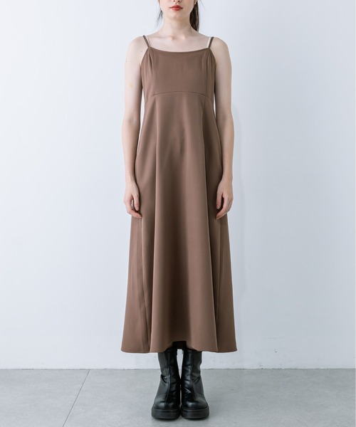 OLIVE des OLIVE(オリーブデオリーブ)の「ビッグカラーボレロ付ワンピース 1032090230(ワンピース・レディース・ブラウン/ブラック/ライトグレー・FREE)」の10枚目の写真