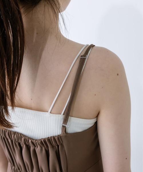 OLIVE des OLIVE(オリーブデオリーブ)の「ビッグカラーボレロ付ワンピース 1032090230(ワンピース・レディース・ブラウン/ブラック/ライトグレー・FREE)」の13枚目の写真