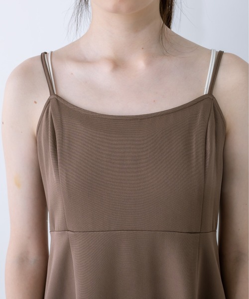 OLIVE des OLIVE(オリーブデオリーブ)の「ビッグカラーボレロ付ワンピース 1032090230(ワンピース・レディース・ブラウン/ブラック/ライトグレー・FREE)」の14枚目の写真