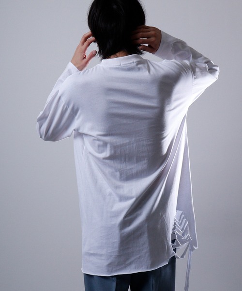 Grunge long-sleeved T-shirt / グランジ加工ロンT unisex（T