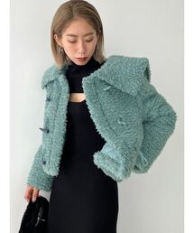 EMODA | オーバーカラーボアブルゾン(ブルゾン)