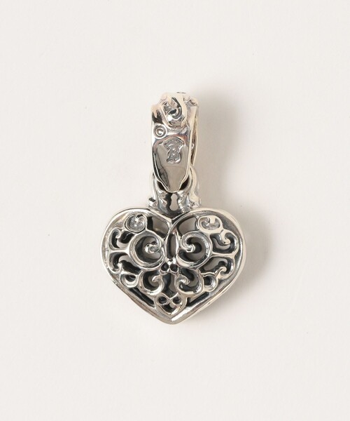BILL WALL LEATHER(ビルウォールレザー)の「【EXCLUSIVE】Double Face Tribal Heart Pendant(ネックレス・レディース・その他・ONE SIZE)」の2枚目の写真
