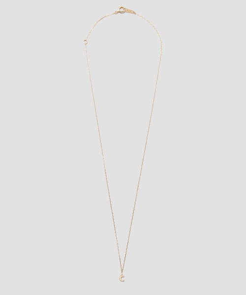 PAS TIERRA（パティエラ）の「【Ray】K10ムーンネックレス（ネックレス・レディース・イエローゴールド・FREE）」の9枚目の写真