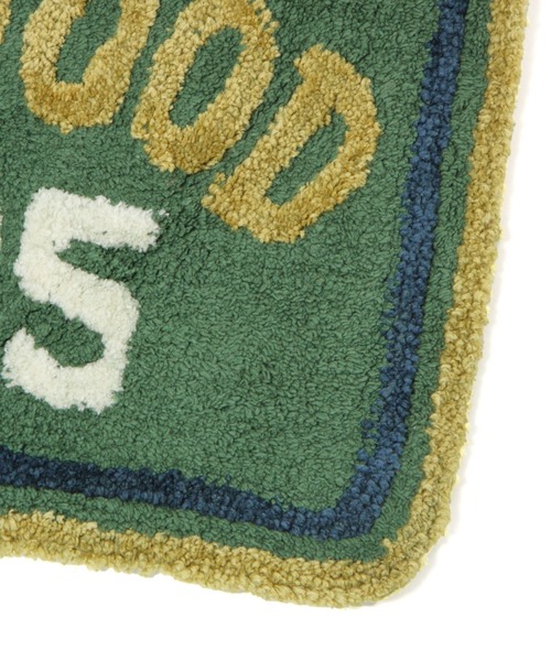 niko and...(ニコアンド)の「オリジナルオールドロゴコーナーマット(ラグ/マット・レディース・グリーン/ベージュ・0)」の5枚目の写真