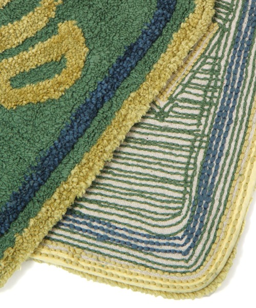 niko and...(ニコアンド)の「オリジナルオールドロゴコーナーマット(ラグ/マット・レディース・グリーン/ベージュ・0)」の6枚目の写真