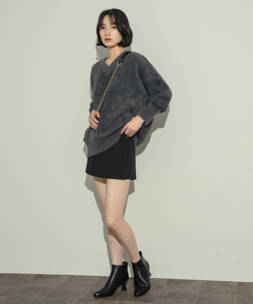 NEUNA（ヌナ）の「【ロングもショートもこれ1つ！】2wayフェイクレザーブーツ（ブーツ・レディース・ブラック・SMALL/MEDIUM/LARGE）」の18枚目の写真