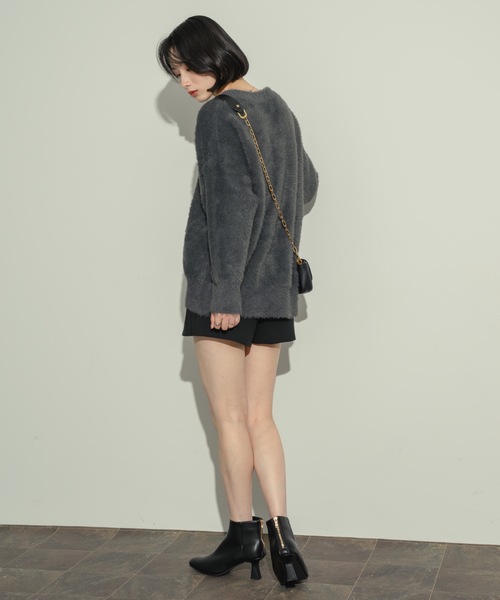NEUNA（ヌナ）の「【ロングもショートもこれ1つ！】2wayフェイクレザーブーツ（ブーツ・レディース・ブラック・SMALL/MEDIUM/LARGE）」の21枚目の写真