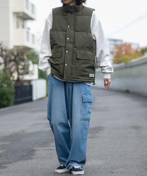 セール】【ag】〔GERRY/ジェリー〕ファイバーダウン スタンドカラー