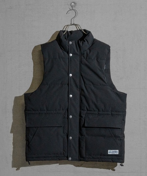 ag】〔GERRY/ジェリー〕ファイバーダウン スタンドカラーベスト