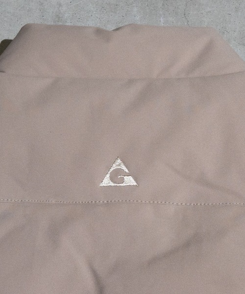 GERRY（ジェリー）の「【ag】〔GERRY/ジェリー〕ファイバーダウン スタンドカラーベスト（ダウンベスト・メンズ・ブラック/カーキ/ベージュ・MEDIUM/X-LARGE/LARGE）」の9枚目の写真