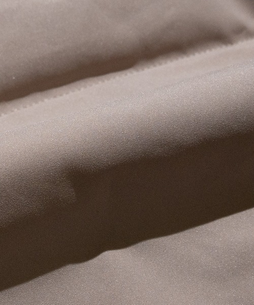 GERRY（ジェリー）の「【ag】〔GERRY/ジェリー〕ファイバーダウン スタンドカラーベスト（ダウンベスト・メンズ・ブラック/カーキ/ベージュ・MEDIUM/X-LARGE/LARGE）」の10枚目の写真