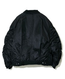 AOZORA/アオゾラ　ナイロンツイル×デニム中綿フライトJK 79083187b_b_14_215.jpg