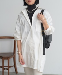 SHENERY | チュニックシャツワンピース(シャツワンピース)