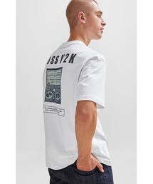 【オンライン限定】シーズンアートワーク オーバーサイズフィット コットンジャージー Tシャツ