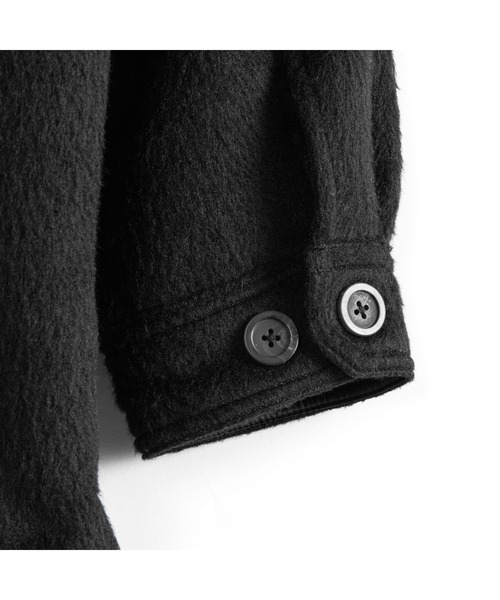 APPLEBUM（アップルバム）の「"Vinyl" Shaggy Jacket（カバーオール・メンズ・ブラック・MEDIUM/X-LARGE/LARGE）」の11枚目の写真