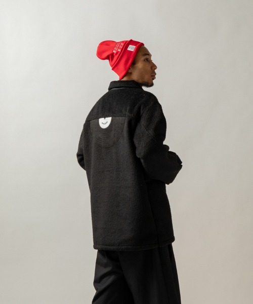 APPLEBUM（アップルバム）の「"Vinyl" Shaggy Jacket（カバーオール・メンズ・ブラック・MEDIUM/X-LARGE/LARGE）」の17枚目の写真