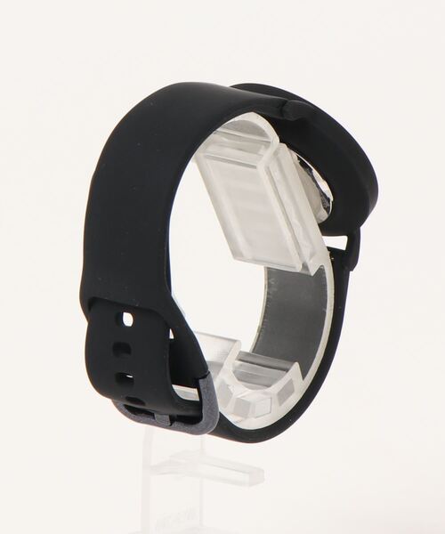 Three Four Time（ｽﾘｰﾌｫｰﾀｲﾑ）の「スマートシリコンウォッチ(3気圧防水)　/　時計（アナログ腕時計・レディース・ベージュ/ブラック/グレー・FREE）」の4枚目の写真