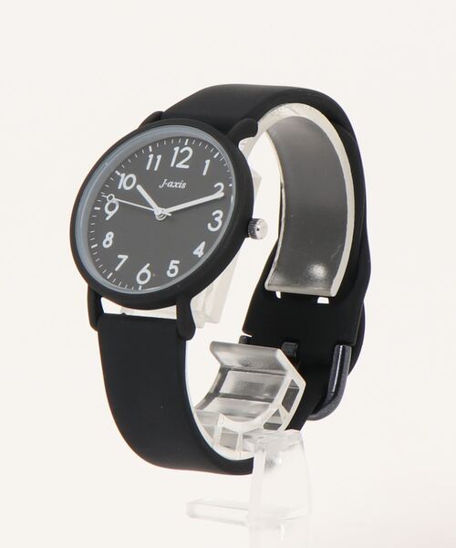 Three Four Time（ｽﾘｰﾌｫｰﾀｲﾑ）の「スマートシリコンウォッチ(3気圧防水)　/　時計（アナログ腕時計・レディース・ベージュ/ブラック/グレー・FREE）」の10枚目の写真