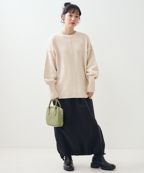 FREAK'S STORE（フリークスストア）の「ミリタリー リボン スカート（スカート・レディース・ブラック/オリーブ/ブラウン・ﾌﾘ-）」の14枚目の写真