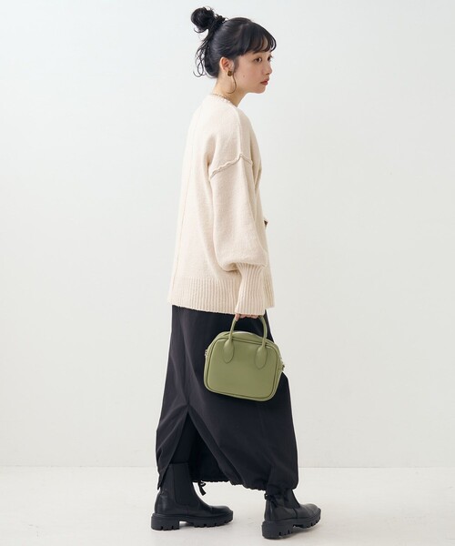 FREAK'S STORE（フリークスストア）の「ミリタリー リボン スカート（スカート・レディース・ブラック/オリーブ/ブラウン・ﾌﾘ-）」の15枚目の写真