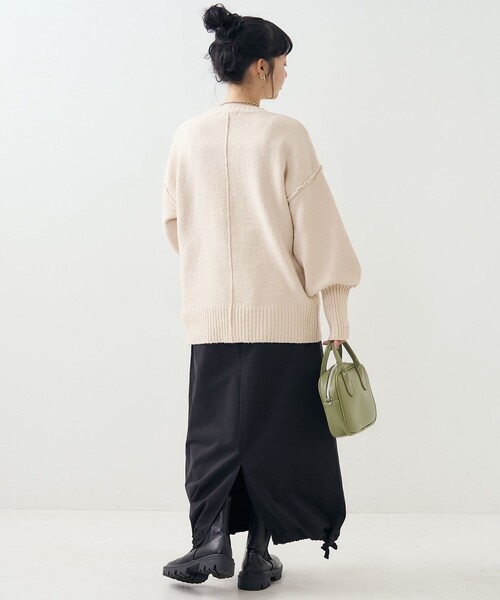 FREAK'S STORE（フリークスストア）の「ミリタリー リボン スカート（スカート・レディース・ブラック/オリーブ/ブラウン・ﾌﾘ-）」の16枚目の写真