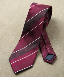 CROWDED CLOSET | ＜クレリックタイ＞シャドーペイズリー/レジメンタルストライプ(ネクタイ)